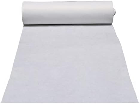 KAMPCO White Aisle Runner Carpet for Wedding Party Decorations