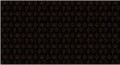 Black Gold Poker Theme Tablecloth for Birthday Parties