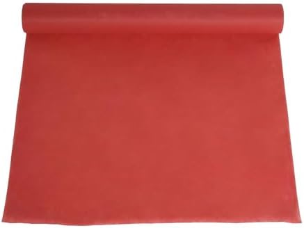 Efavormart 3FT x 100FT Red Rayon Aisle Runner