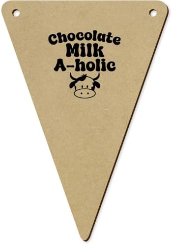 Azeeda 5 Piece 140mm Funny Baby Toddler Text Wooden Bunting Flags