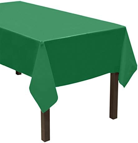 Party Essentials ValuMost Table Cover Kelly Green 54x108