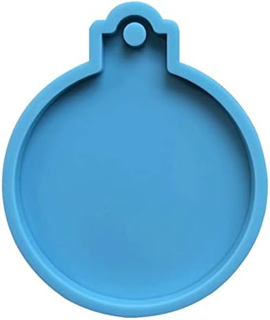 SFATT Resin Ornaments Round Christmas Molds for Epoxy DIY