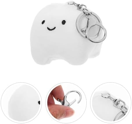 LUOZZY Plush Tooth Keychain for Key Bag Backpack