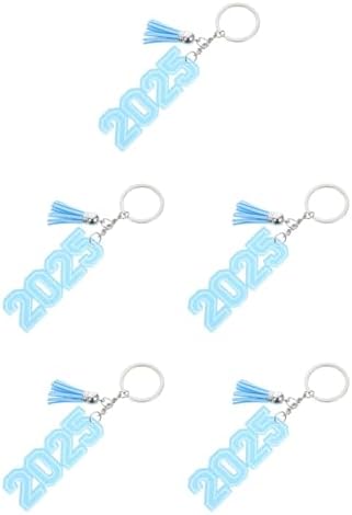 20pcs Class of 2025 Graduation Keychain Set