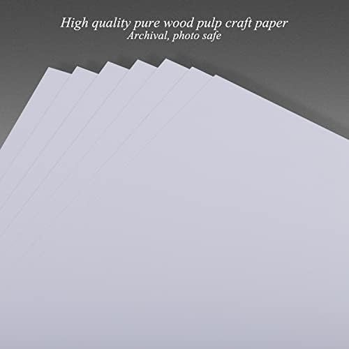 10x10 Inch 3 Ring Scrapbook Album with 60 Pages and Fabric Cover