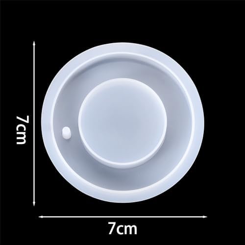 Jewelry Casting Molds with Hanging Hole Hollow Circle
