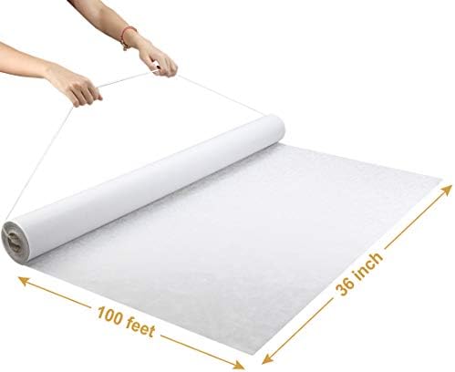 Wedding Aisle Runner 100ft X 3ft White Print
