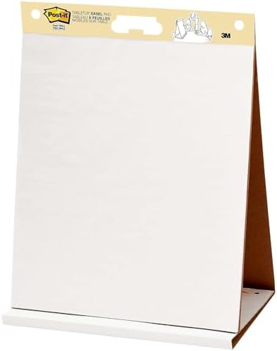 3M Post-it 563R Easel Pad 20x23 White 20 Sheets