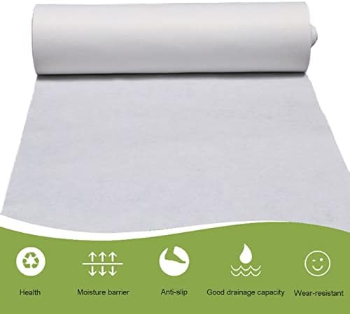 KAMPCO White Aisle Runner Carpet for Wedding Party Decorations