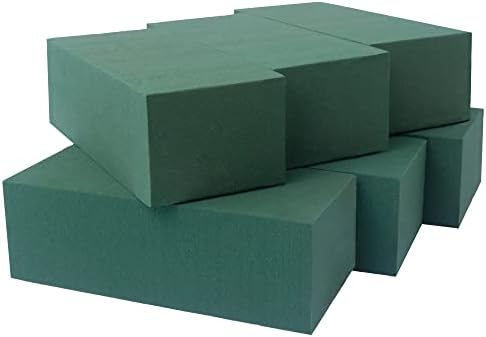 Pack of 6 Floral Foam Blocks for Fresh Artificial Flowers