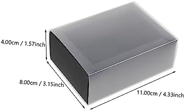 BCOATH 24pcs Kraft Paper Storage Boxes for Jewelry Candy Soap