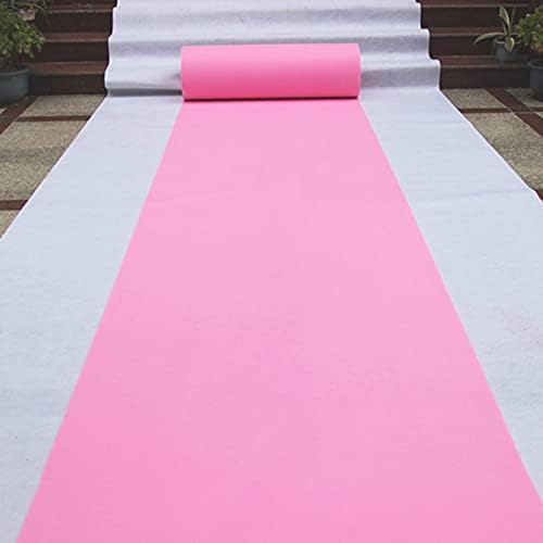 KAMPCO Wedding Aisle Runner Pink 2mm Polyester Carpet