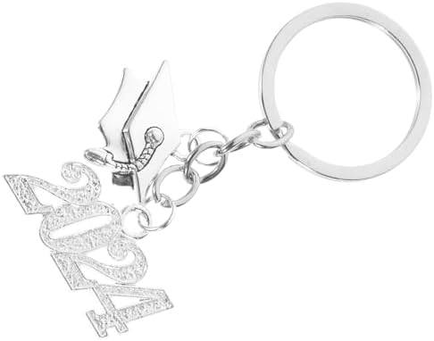 LUOZZY 2024 Graduation Keychain Keyring Party Favor Gift