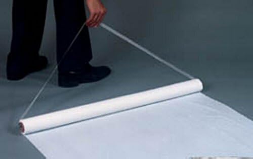White Plastic Aisle Runner 36 x 75 Ft