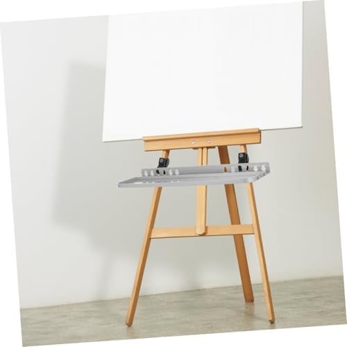 NUOBESTY Lightweight Plastic Easel Paint Tray Organizer