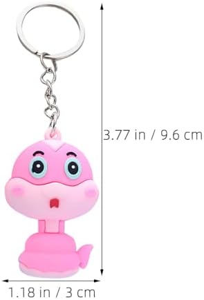 LUOZZY 2025 Mini Desk Calendar with Panda Dragon Keychain