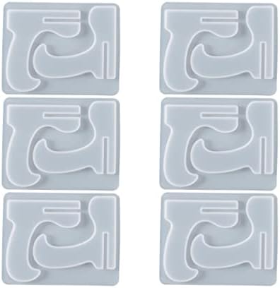 COHEALI 6 Pcs Resin Phone Holder Molds