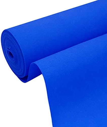 KAMPCO Wedding Aisle Runner Blue Carpet Roll
