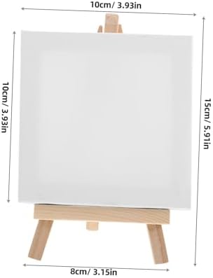 NUOBESTY Mini Painting Kit with Display Easel for Kids