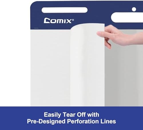 Comix Sticky Easel Pad 20x23 Inches 30 Sheets 12 Pads Per Pack