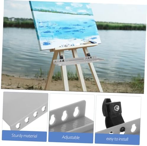 VILLCASE Portable Desktop Easel for Artists with Paint Tray Organizer