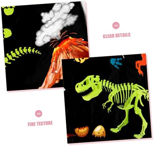 VICASKY Dinosaur Themed Birthday Tablecloth for Parties and Gatherings
