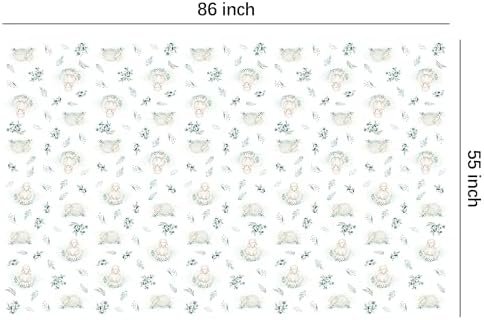 Sheep Baby Shower Decorations Tablecloth Set 3 Pack