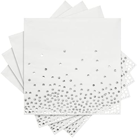 Juvale 144 Piece Silver Party Supplies Set