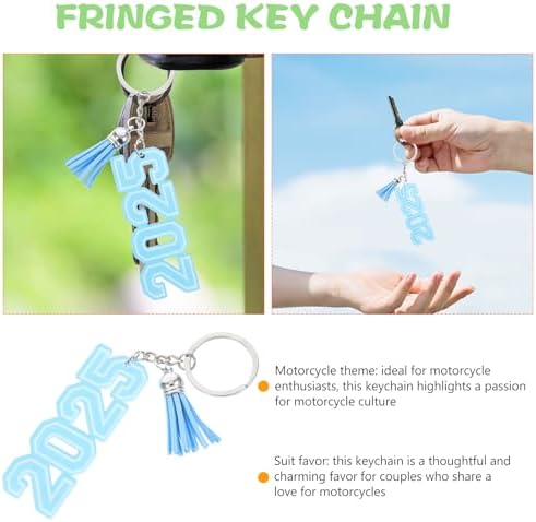 20pcs Class of 2025 Graduation Keychain Set