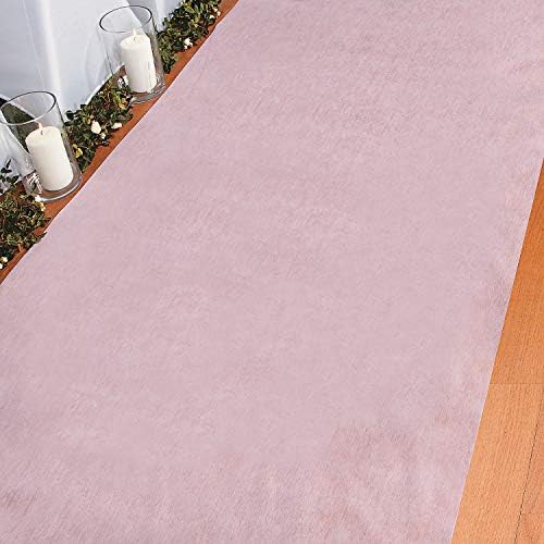 Blush Pink Wedding Aisle Runner 100 Feet Long