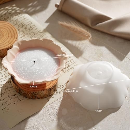 Yitkch Silicone Candle Mold Set for Artistic Crafting