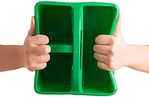 MODODO 3 Compartment Storage Basket Bin Box for Classroom and Home