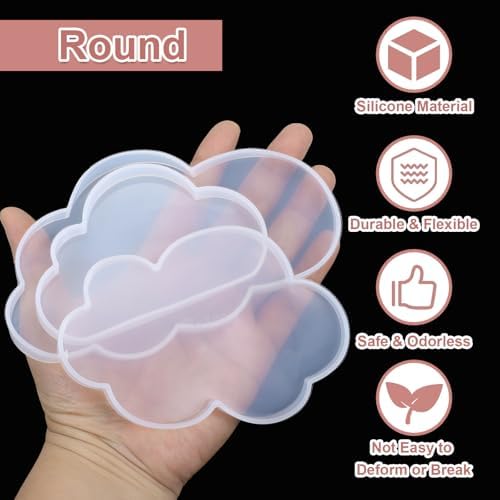 Uxcell Resin Moulds for Coasters and DIY Crafts