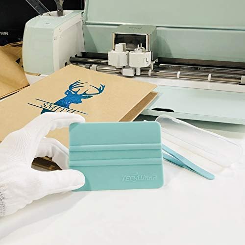 TECKWRAP Craft Mint Squeegee Vinyl Scraper Tool 2pcs Pack