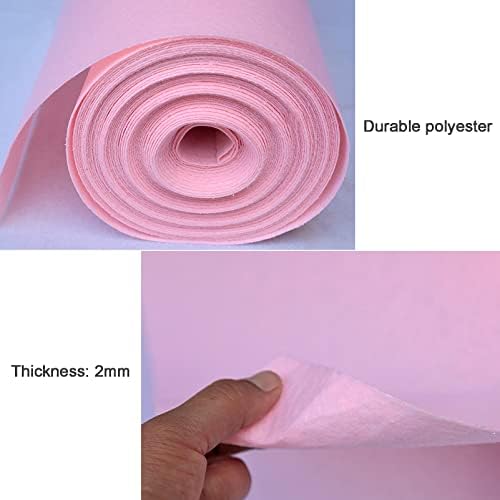 KAMPCO Wedding Aisle Runner Pink 2mm Polyester Carpet