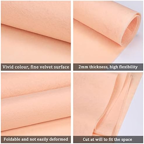Champagne Aisle Runner for Wedding 2mm Thickness