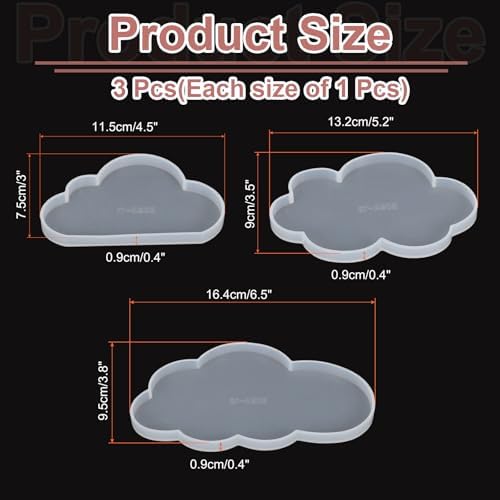 Uxcell Resin Moulds for Coasters and DIY Crafts
