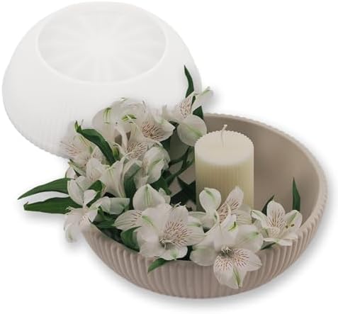 Large Silicone Bowl Mold for Resin Jewelry Candle and Plant Pot
