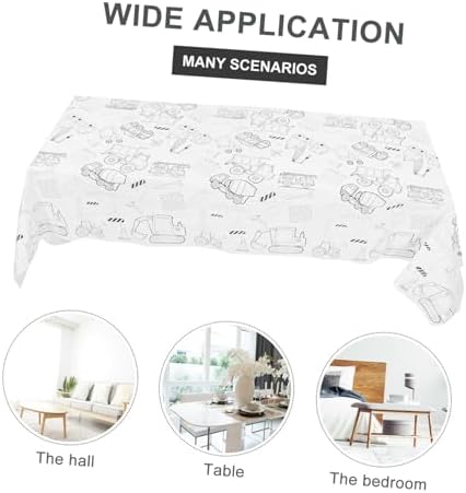 Homoyoyo Birthday Graffiti Tablecloth for Parties