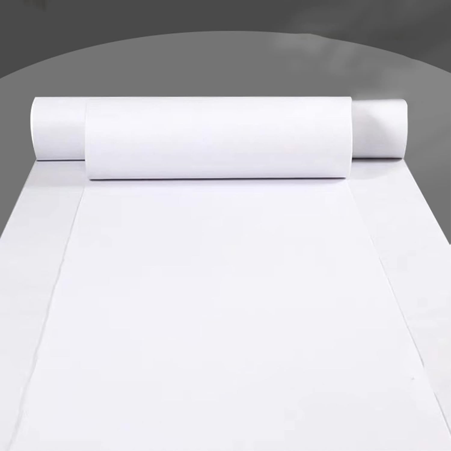 KAMPCO White Aisle Runner Carpet for Weddings