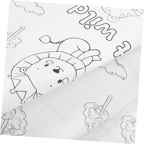 Zoo Theme Birthday Tablecloth for Kids and Parties