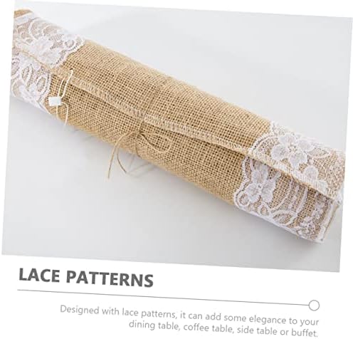 RORPOIR Lace Table Runner for Rustic Weddings and Events