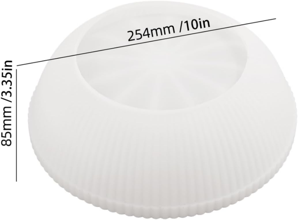 Large Silicone Bowl Mold for Resin Jewelry Candle and Plant Pot