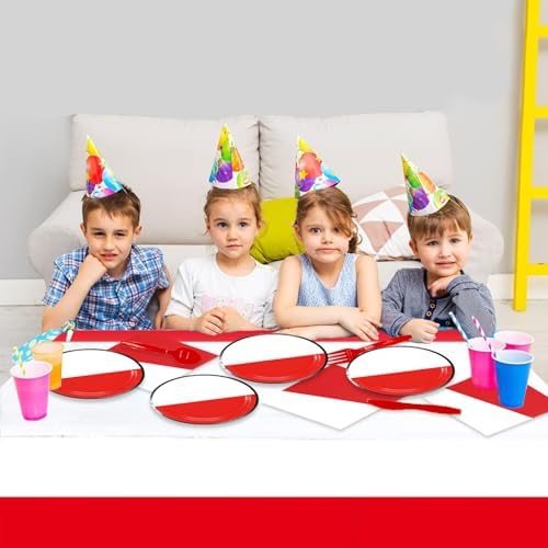 121Pcs Cartoon Animated Birthday Party Supplies
