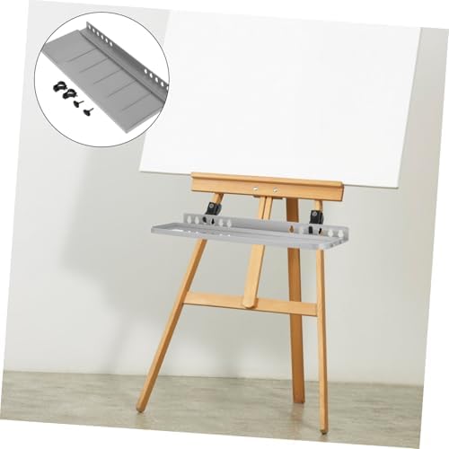 DIYEAH Easel Tray Hand Crank Organizer