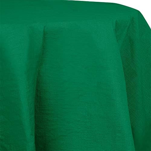 Creative Converting 923261 Emerald Green Table Cover