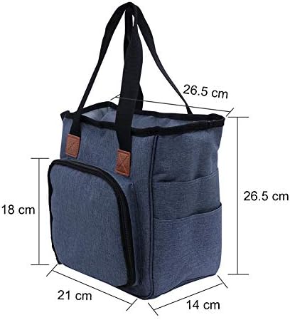 SumDirect Yarn Storage Tote Bag - Blue