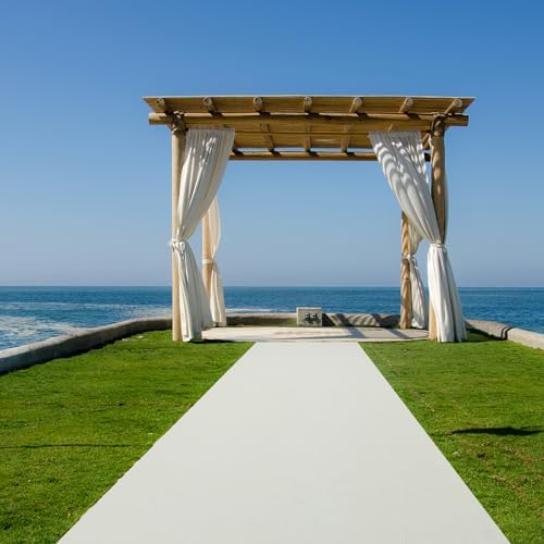 Wedding Aisle Runner 33ft x 3ft White Carpet
