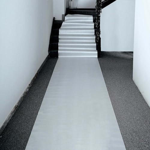 Efavormart 3FT x 50FT Silver Glitter Aisle Runner