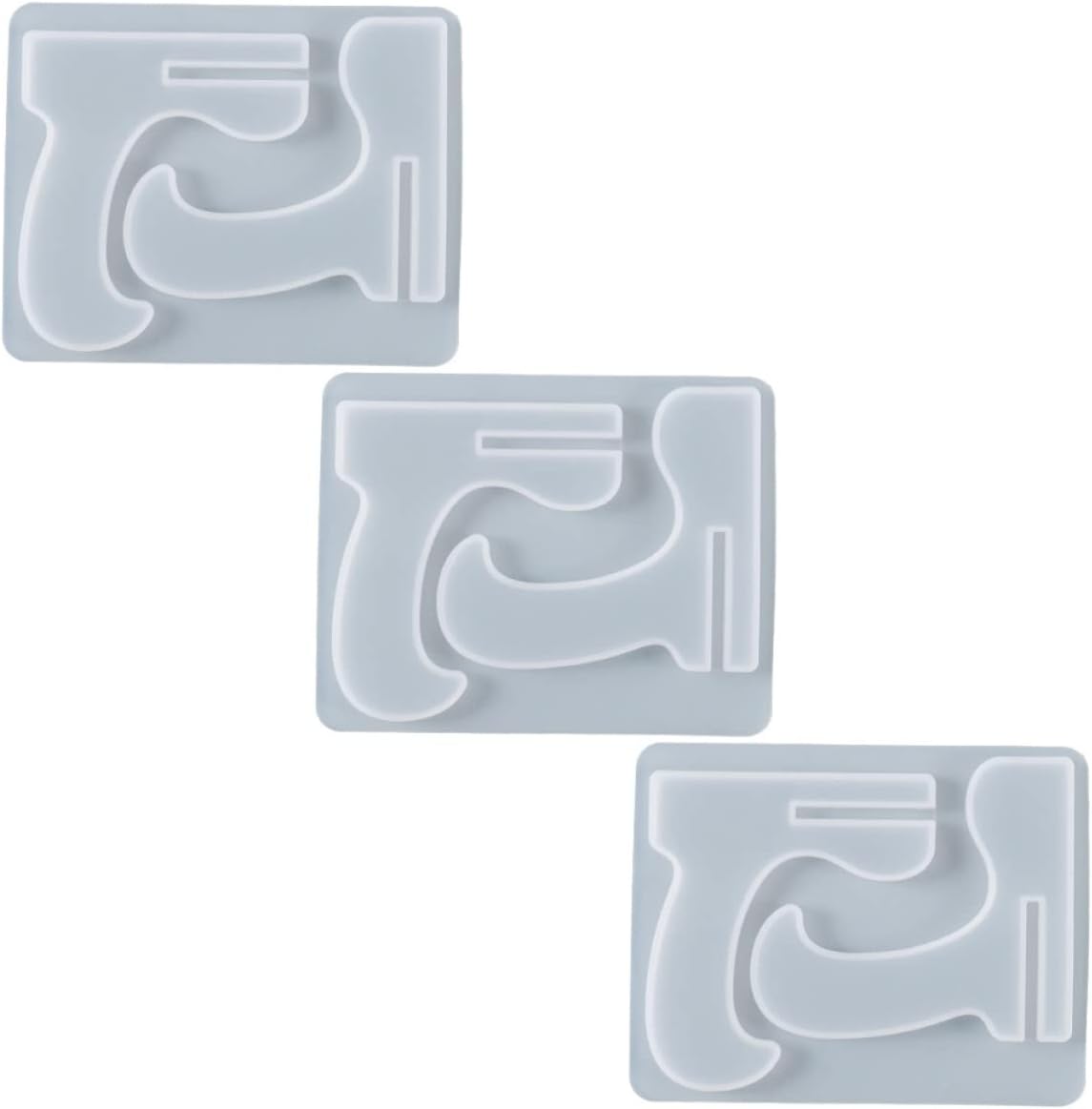 COHEALI 6 Pcs Resin Phone Holder Molds